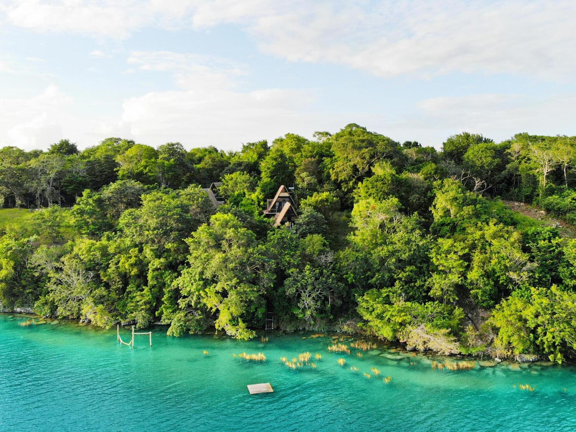 Azul Nomeolvides Bacalar - Guests Only Villa Eksteriør bilde