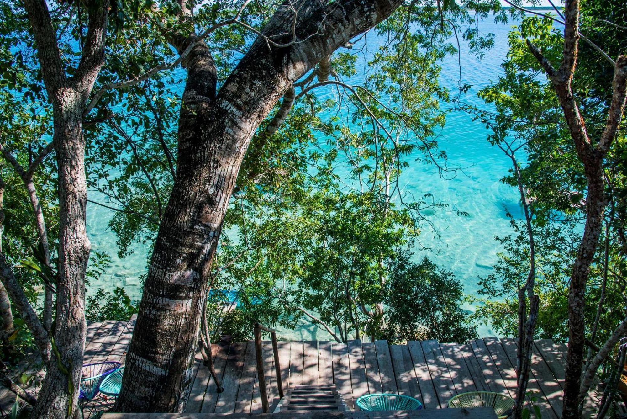Azul Nomeolvides Bacalar - Guests Only Villa Eksteriør bilde